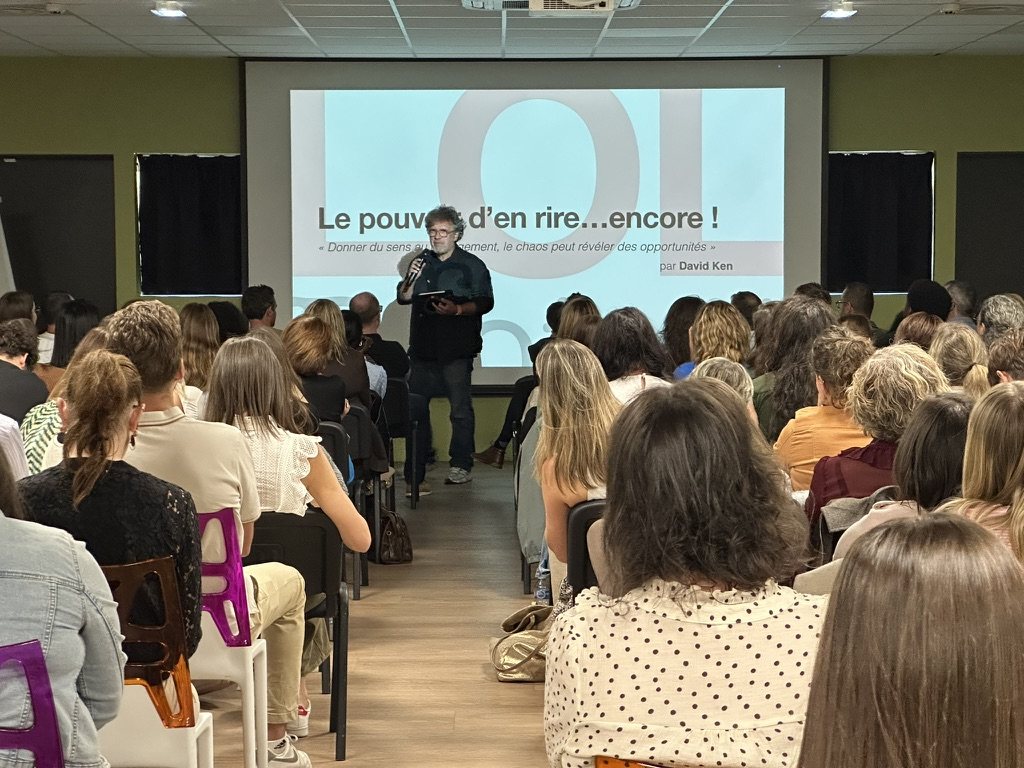 Conférence « Le pouvoir d’en rire… encore ! » par David Ken – groupe Procompta, Besançon